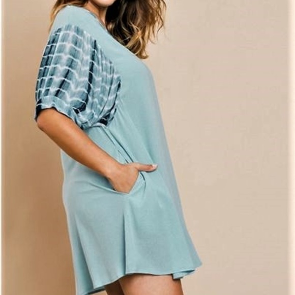 Dresses & Skirts - New 2X Blue Dress